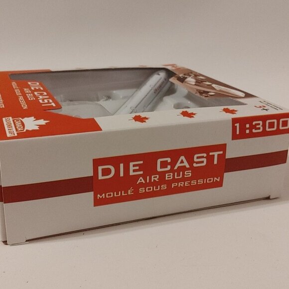 DIE CAST AIR BUS AIR CANADA MODEL PLANE 1:300 BNIP 🍁 - Picture 3 of 7